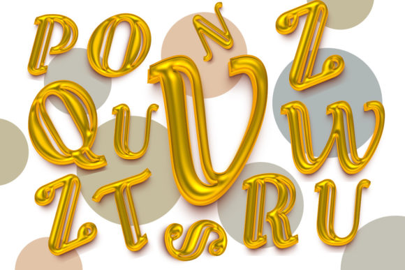3D Bubble Alphabet Letter Design: Strategic Use for Creative and Professional Impact