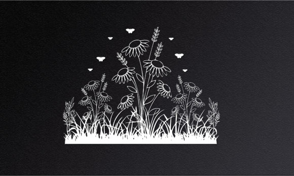 3D Flower Wall Papercut Design: A Modern Approach to Decorative Art with High-Quality Digital Files