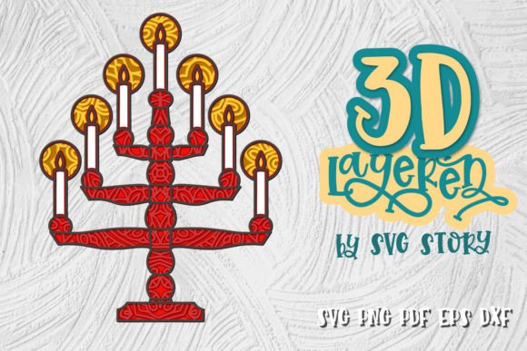 3D Scandinavian Candles Christmas Design: A Modern Twist on Classic Holiday Aesthetics