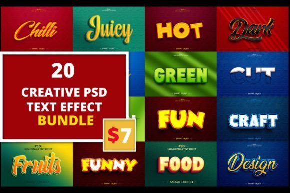 3D Text Effects for Creative Designers
