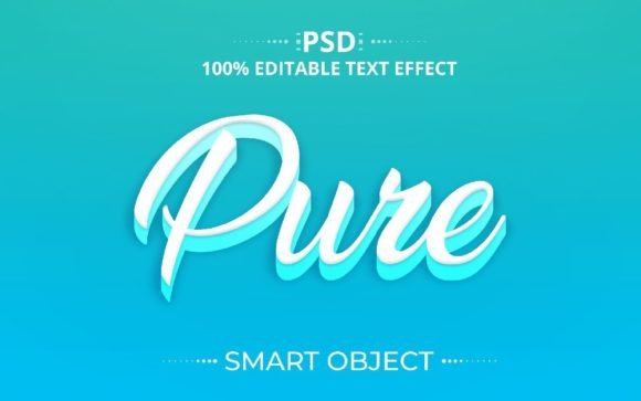 Creating Stunning 3D Text Effects with Pure 3D PSD Text Effect Design
