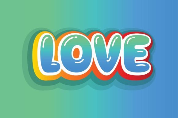 Love 3D Text Letter Logo Design: A Practical Creative Asset for Modern Branding