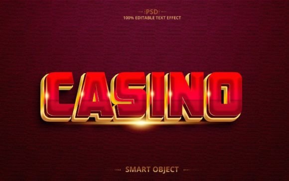 Mastering the Casino 3D PSD Text Effect Design for Creative Projects